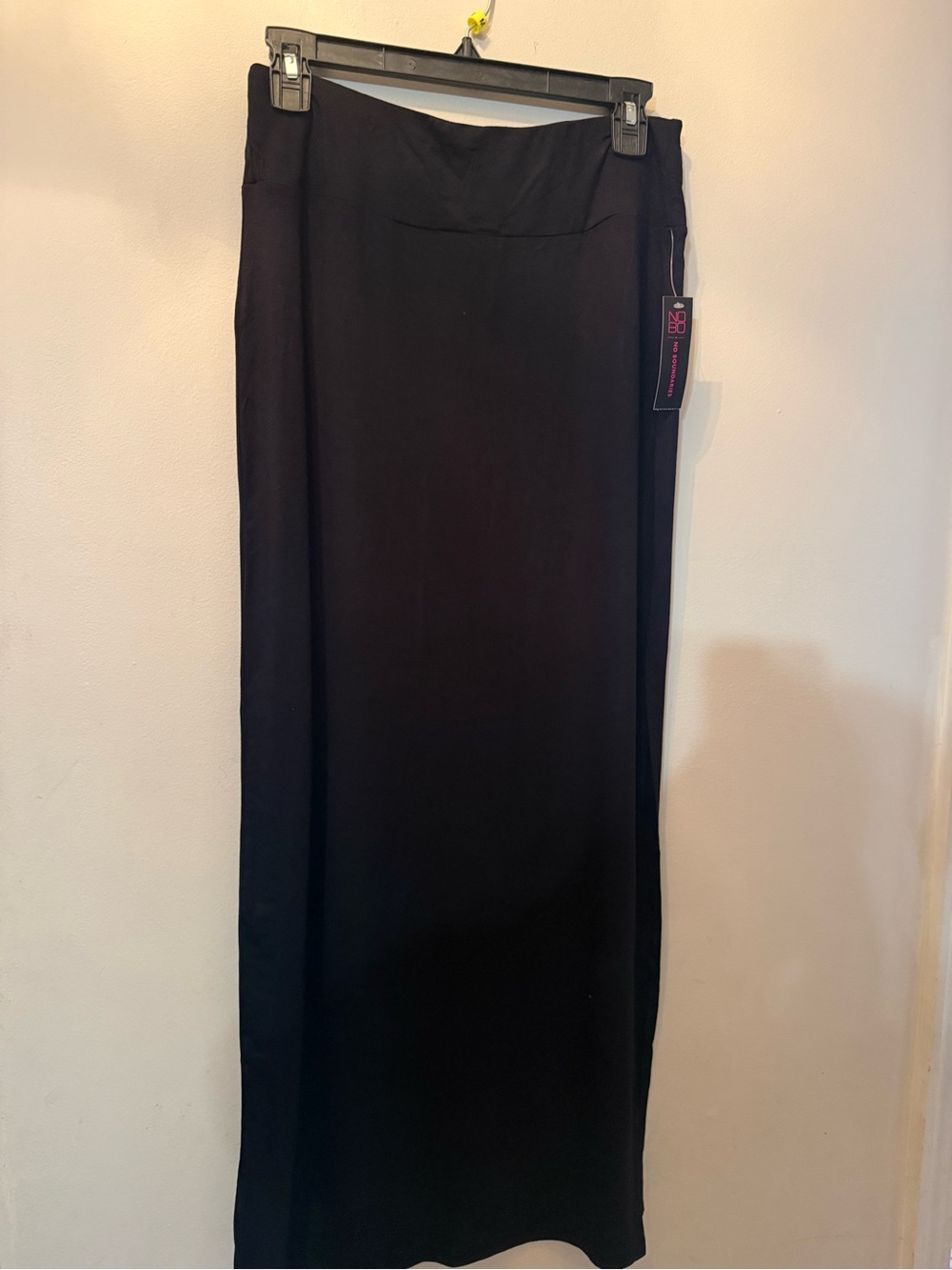 No Boundaries Black Maxi Skirt - Straight Fit